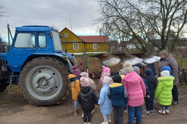 Знакомство с сельскохозяйственной техникой