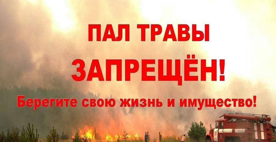 Не допускайте палов! Берегите природу и свою безопасность!